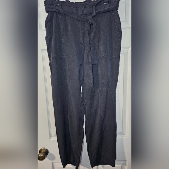 Nwt -Meldoy high waist paperbag women's pants size XXL - Picture 2 of 3